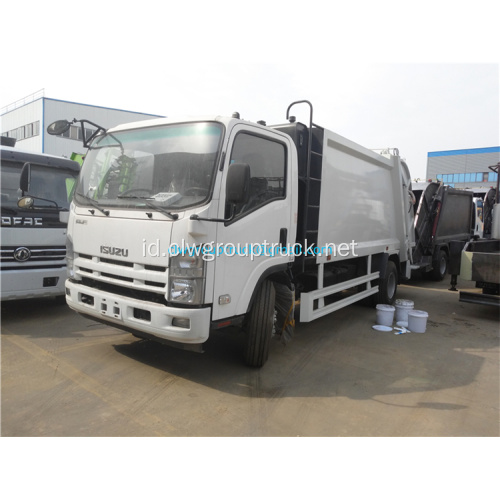 ISUZU 3cbm-8cbm Menolak Truk Sampah Pemadat